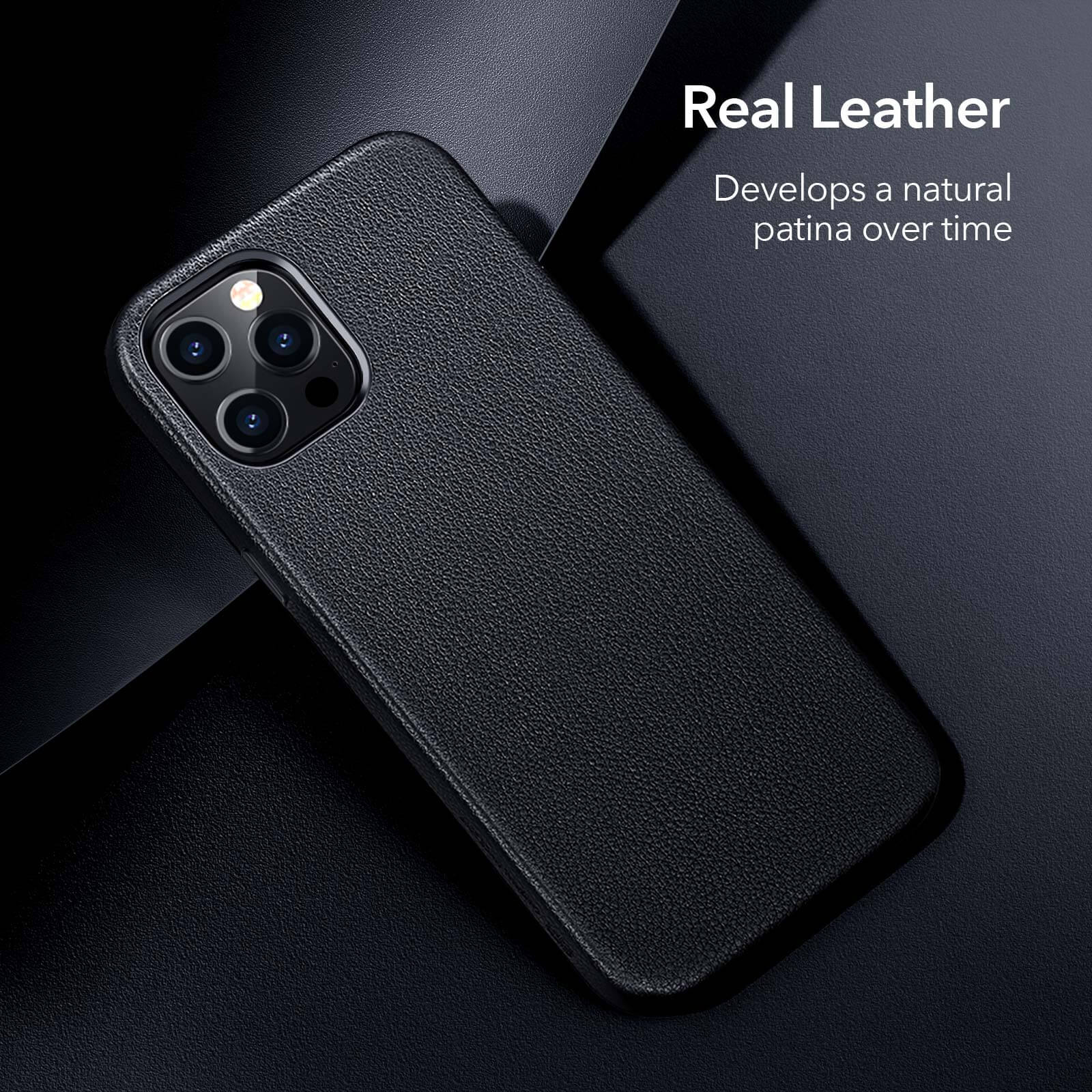ESR iPhone 12 Pro Max Metro Premium Leather Black STOCK OFFERS ESR ESR iPhone 12 Pro Max Metro Premium Leather Black - Image 8