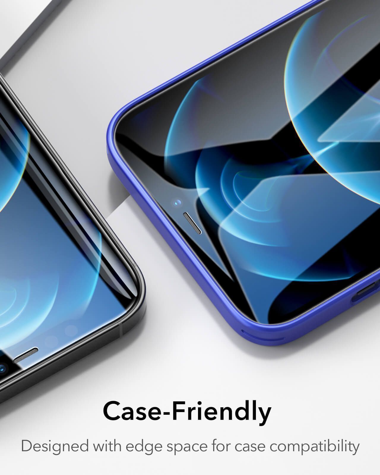 ESR Premium Quality Tempered Glass iPhone 12 Pro Max (With Easy Installation Frame) ΠΡΟΣΤΑΣΙΑ ΟΘΟΝΗΣ ESR ESR Premium Quality Tempered Glass iPhone 12 Pro Max (With Easy Installation Frame) - Image 2