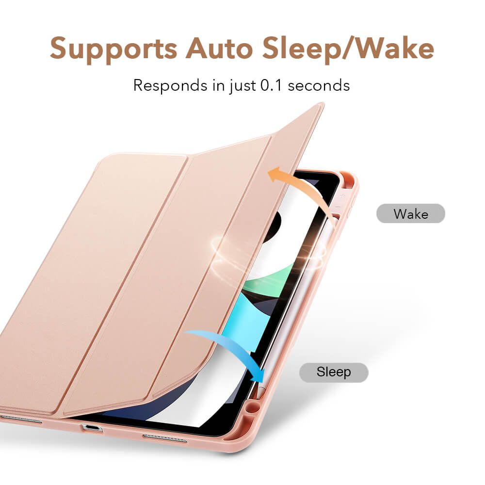 ESR Rebound Pencil Series Rose Gold iPad Air 4/5/Air 11 ΘΗΚΕΣ ESR ESR Rebound Pencil Series Rose Gold iPad Air 4/5/Air 11 - Image 4