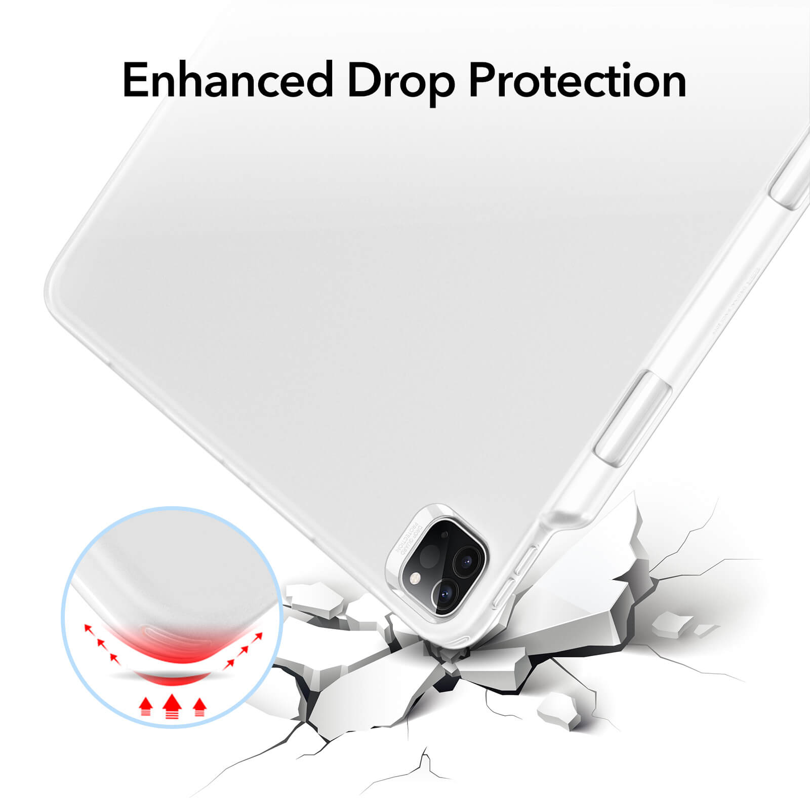 ESR Project Zero Pencil Soft Case Matte Clear iPad Pro 12,9 2021/2022 ΘΗΚΕΣ ESR ESR Project Zero Pencil Soft Case Matte Clear iPad Pro 12,9 2021/2022 - Image 7