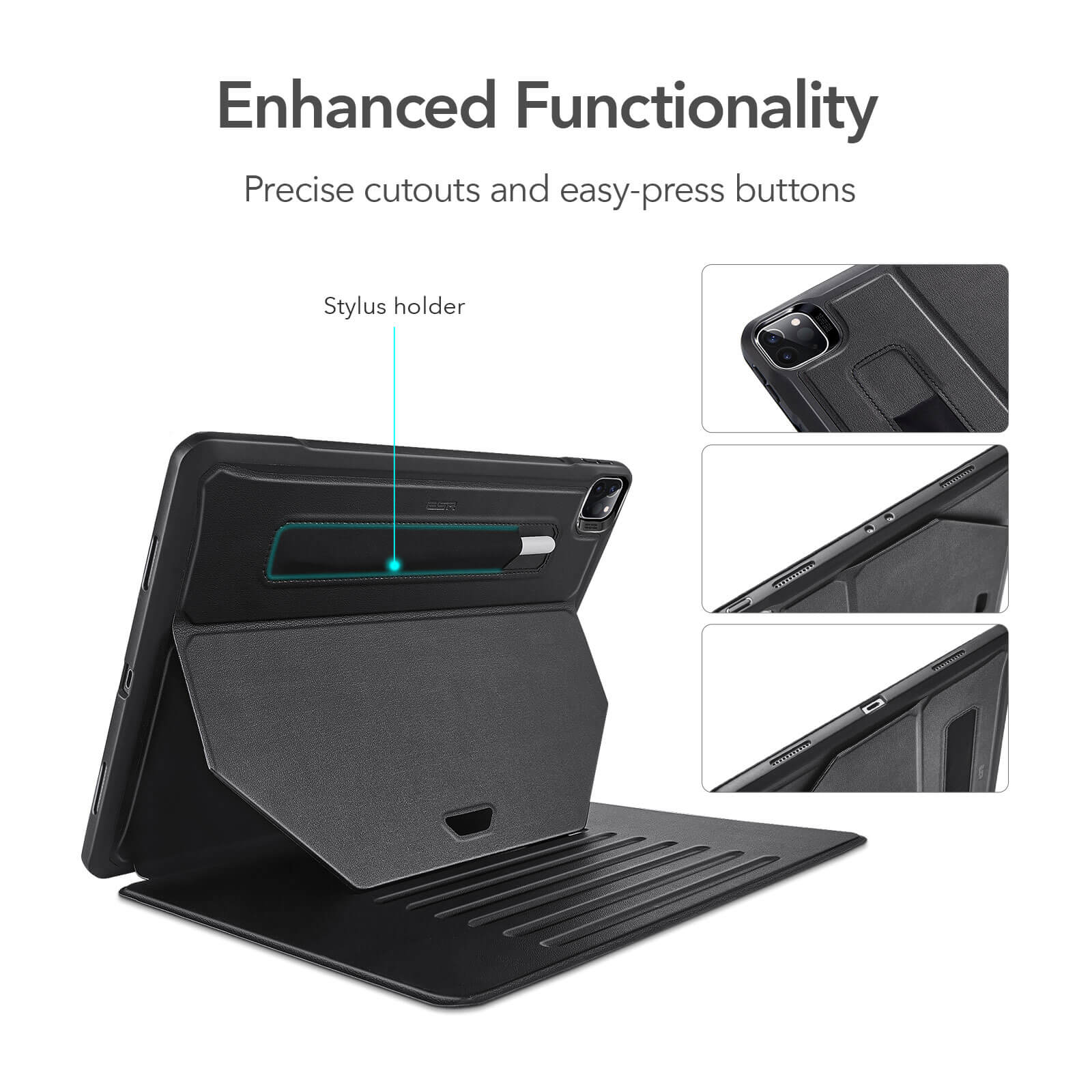 ESR Sentry Stand Series Black iPad Pro 12,9 2021/2022 ΘΗΚΕΣ ESR ESR Sentry Stand Series Black iPad Pro 12,9 2021/2022 - Image 5