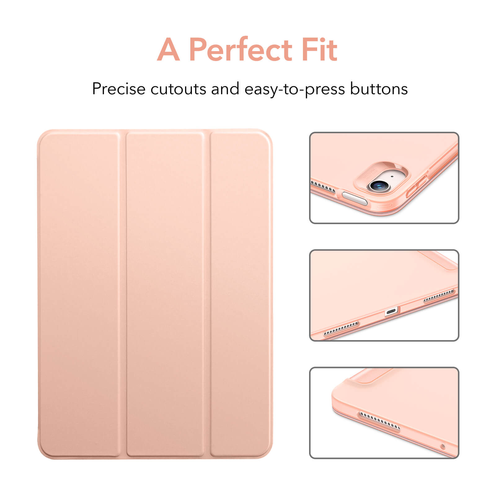 ESR Rebound Slim Series Rose Gold iPad Air 4/5/Air 11 ΘΗΚΕΣ ESR ESR Rebound Slim Series Rose Gold iPad Air 4/5/Air 11 - Image 8