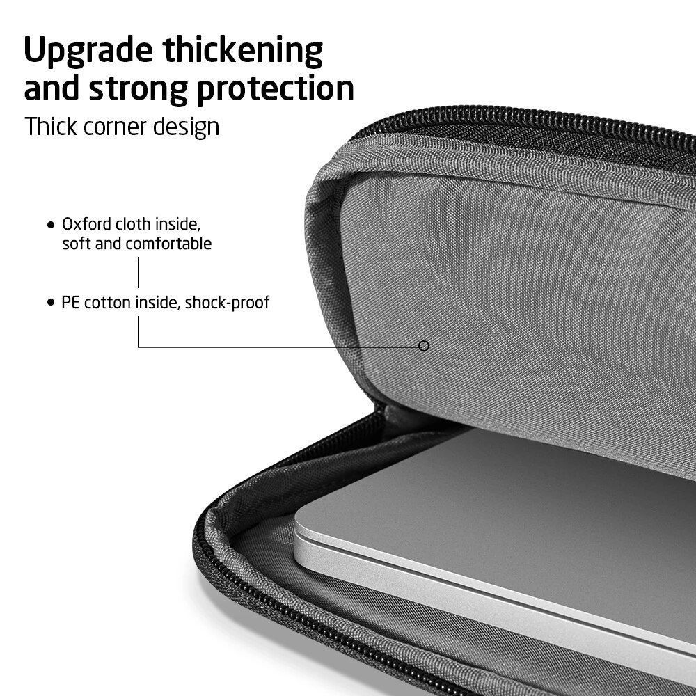 ESR Light Travel Series Laptop Bag 15,6″ Black GADGETS ESR ESR Light Travel Series Laptop Bag 15,6" Black - Image 4