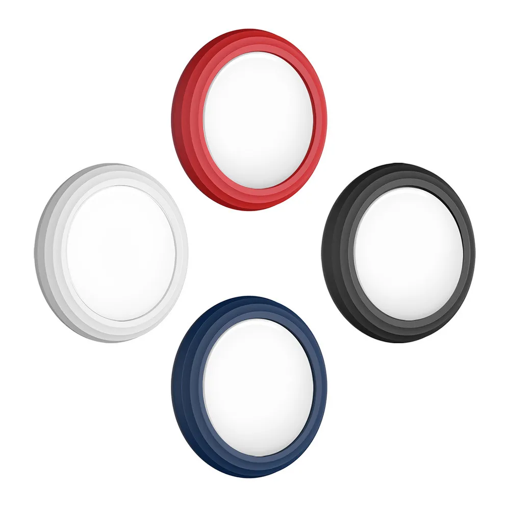 (4 Pack) ESR AirTag Stick-On Silicone Holder Black/White/Red/Blue ΘΗΚΕΣ ESR (4 Pack) ESR AirTag Stick-On Silicone Holder Black/White/Red/Blue