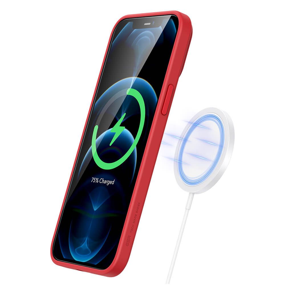 Θήκη ESR iPhone 12 Pro Cloud Red MagSafe Certified ΘΗΚΕΣ ESR Θήκη ESR iPhone 12 Pro Cloud Red MagSafe Certified - Image 7
