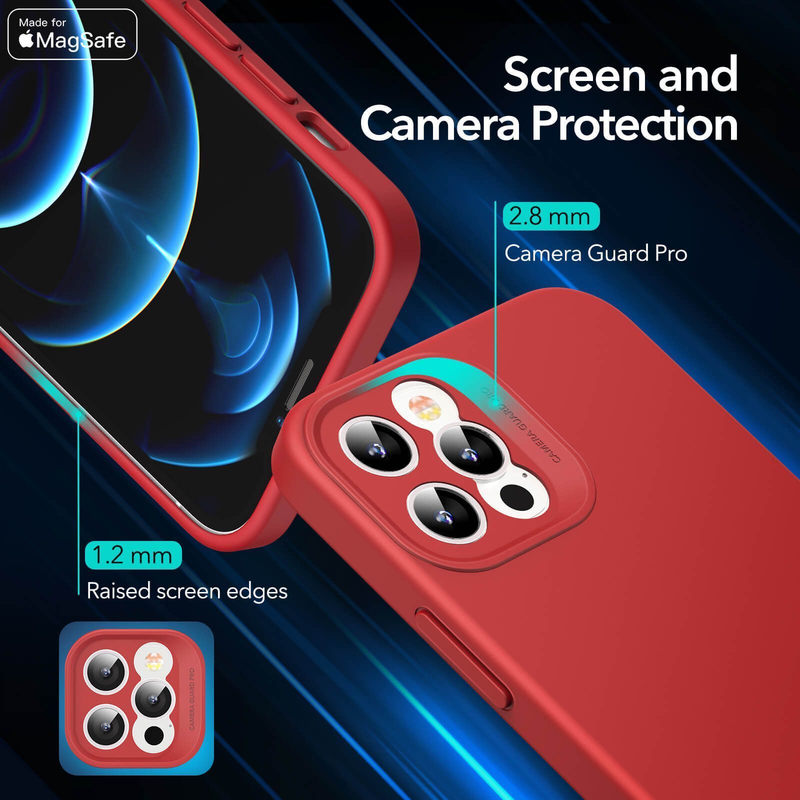 Θήκη ESR iPhone 12 Pro Cloud Red MagSafe Certified ΘΗΚΕΣ ESR Θήκη ESR iPhone 12 Pro Cloud Red MagSafe Certified - Image 2