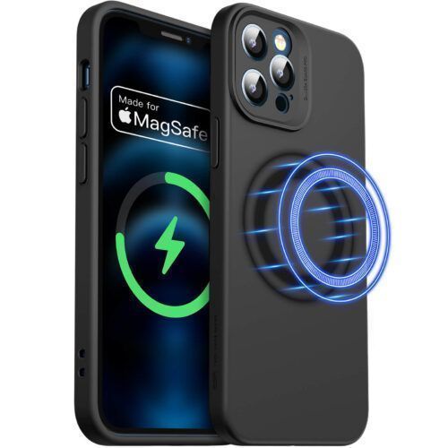 ESR iPhone 12 Pro Max Cloud Case Black MagSafe Certified STOCK OFFERS ESR ESR iPhone 12 Pro Max Cloud Case Black MagSafe Certified