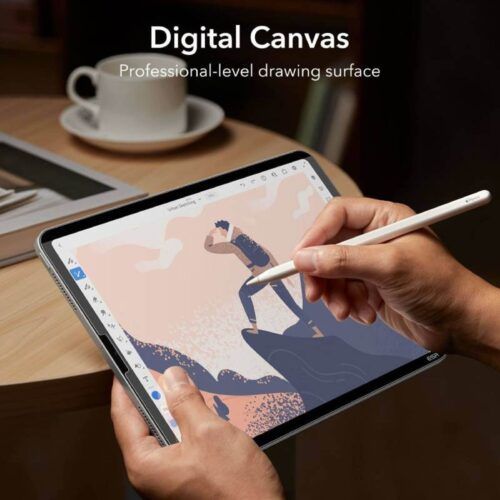 Alternative view of ESR Paper Feel Magnetic Screen Protector iPad 10.2 2019/2020/2021