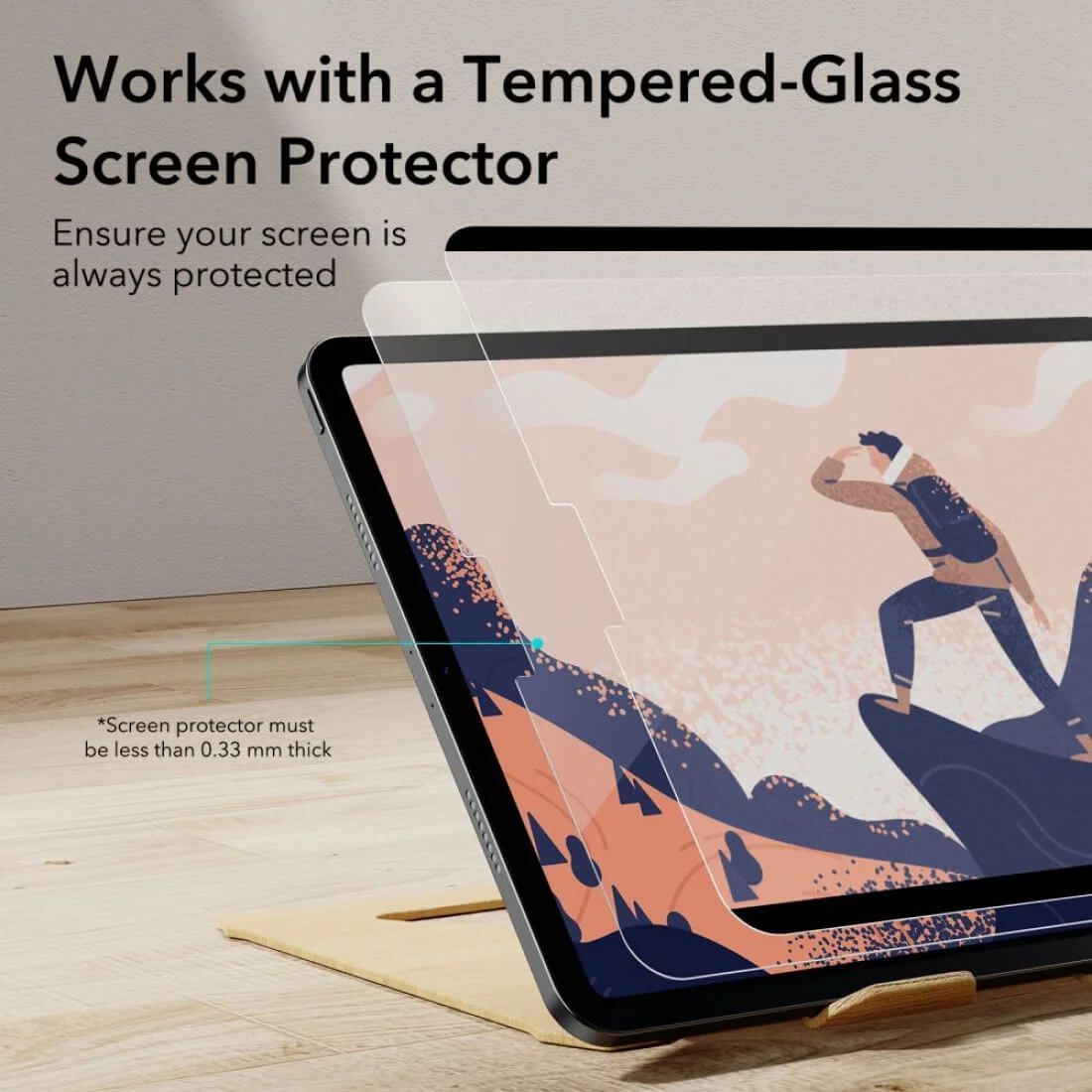 ESR Paper Feel Magnetic Screen Protector iPad Pro 12,9 ΠΡΟΣΤΑΣΙΑ ΟΘΟΝΗΣ ESR ESR Paper Feel Magnetic Screen Protector iPad Pro 12,9 - Image 6
