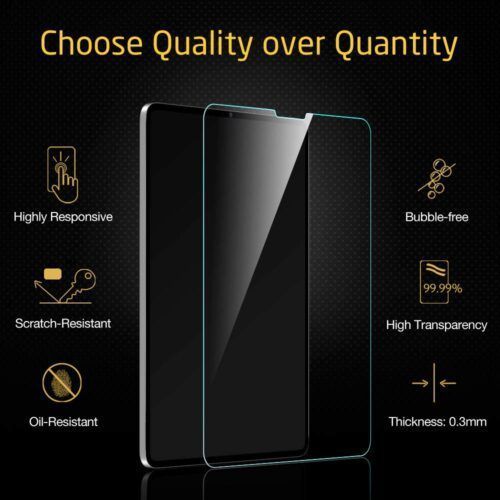 Alternative view of ESR Premium Quality Tempered Glass iPad Pro 11 (2018/2020) / iPad Air 4/5 (With Easy Installation Frame)