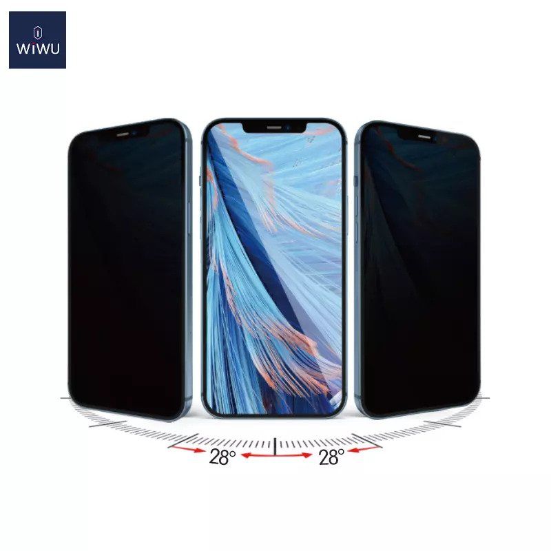 WiWU iPrivacy Easy Install Tray Tempered Glass iPhone 16 Pro Max ΠΡΟΣΤΑΣΙΑ ΟΘΟΝΗΣ WIWU WiWU iPrivacy Easy Install Tray Tempered Glass iPhone 16 Pro Max - Image 3