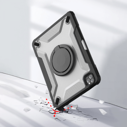 Alternative view of WiWU Mecha Rotative Pencil Stand Case Black iPad Air 4/5/Air 11