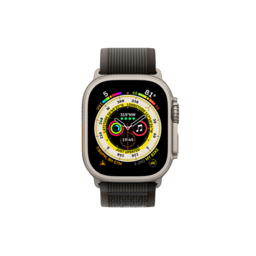 Alternative view of WiWU Trail Loop Band Black/Grey Apple Watch 38/40/41/42mm Series 10 2024