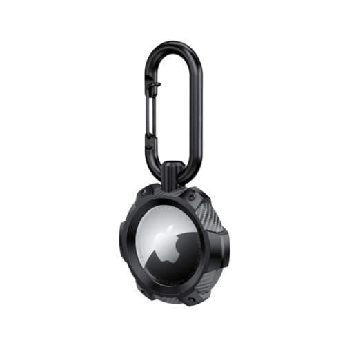 Tech-Protect AirTag Armor Carbon Keychain Case Black ΘΗΚΕΣ Tech-Protect Tech-Protect AirTag Armor Carbon Keychain Case Black