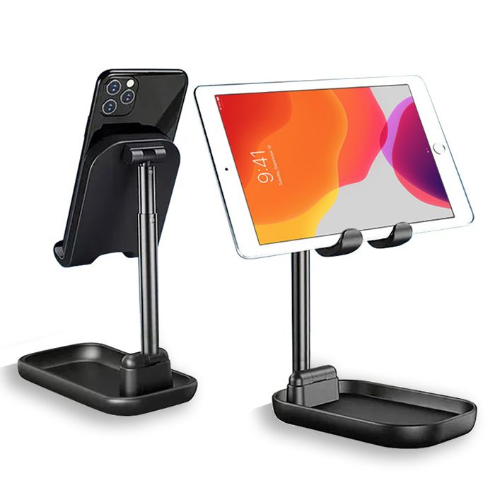 WiWU Adjustable Metal Support Desk Stand Black (ZM100) ΑΞΕΣΟΥΑΡ WIWU WiWU Adjustable Metal Support Desk Stand Black (ZM100)