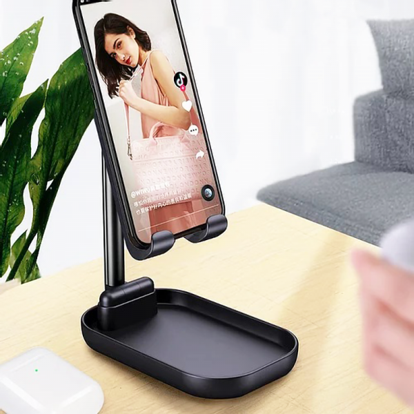 WiWU Adjustable Metal Support Desk Stand Black (ZM100) ΑΞΕΣΟΥΑΡ WIWU WiWU Adjustable Metal Support Desk Stand Black (ZM100) - Image 2