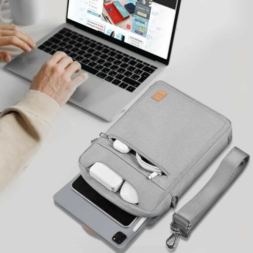 Alternative view of WiWU Pioneer HandBag Tablet & iPad 12,9" Gray