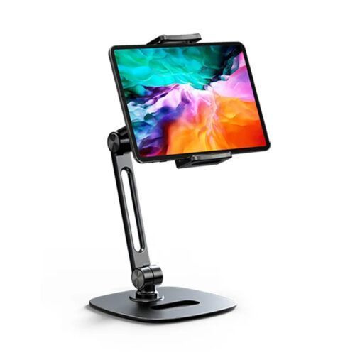 WiWU Holder Adjustable Metal Stand For Phone/Tablet Black (ZM302) ΑΞΕΣΟΥΑΡ WIWU WiWU Holder Adjustable Metal Stand For Phone/Tablet Black (ZM302)