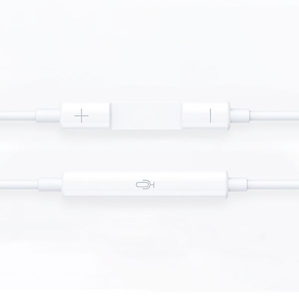 WiWU Earbuds Lightning Connector HF Sound White (EB302) ΑΚΟΥΣΤΙΚΑ-BLUETOOTH WIWU WiWU Earbuds Lightning Connector HF Sound White (EB302) - Image 2