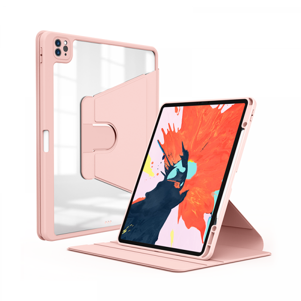 WiWU Waltz Rotative Pencil Case Pink iPad Pro 11 2020/2021 ΘΗΚΕΣ WIWU WiWU Waltz Rotative Pencil Case Pink iPad Pro 11 2020/2021