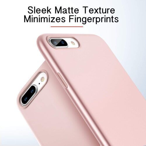 Alternative view of ESR iPhone 7 Plus/8 Plus Slim Fit Matte Case Rose Gold (X001H8L5F9)