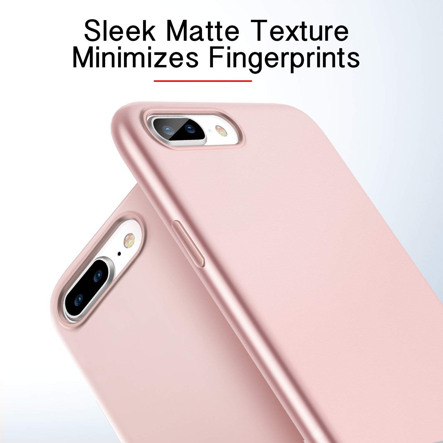 ESR iPhone 7 Plus/8 Plus Slim Fit Matte Case Rose Gold (X001H8L5F9) ΘΗΚΕΣ ESR ESR iPhone 7 Plus/8 Plus Slim Fit Matte Case Rose Gold (X001H8L5F9) - Image 2