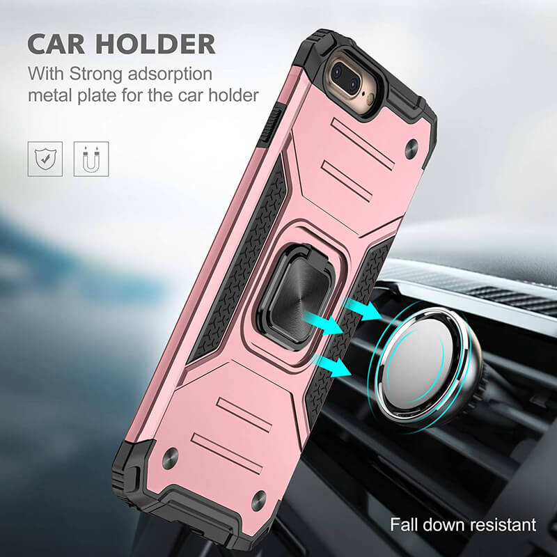 Armor Ringstand Case Rose Gold iPhone 7 Plus/8 Plus ΘΗΚΕΣ OEM Armor Ringstand Case Rose Gold iPhone 7 Plus/8 Plus - Image 6
