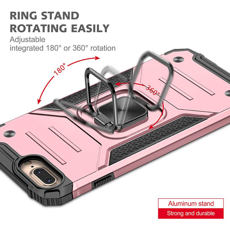 Armor Ringstand Case Rose Gold iPhone 7 Plus/8 Plus ΘΗΚΕΣ OEM Armor Ringstand Case Rose Gold iPhone 7 Plus/8 Plus - Image 2