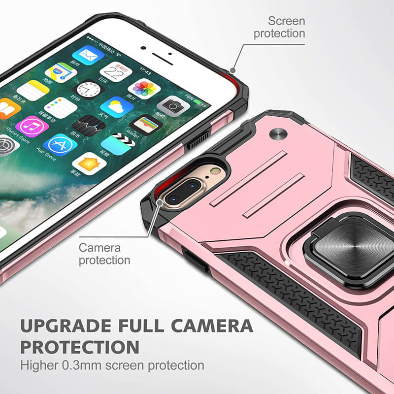 Armor Ringstand Case Rose Gold iPhone 7 Plus/8 Plus ΘΗΚΕΣ OEM Armor Ringstand Case Rose Gold iPhone 7 Plus/8 Plus - Image 5