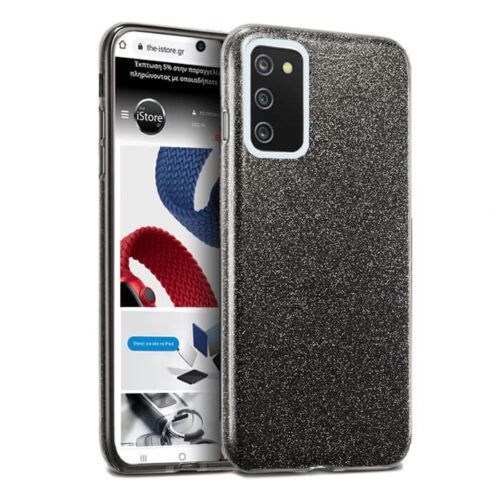 Θήκη Hybrid Strass Black Case Samsung Galaxy A23 4G/5G