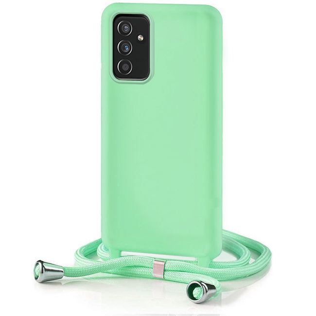 Θήκη Orso Soft TPU Κορδόνι Matcha Green Samsung Galaxy A13 ΘΗΚΕΣ OEM Θήκη Orso Soft TPU Κορδόνι Matcha Green Samsung Galaxy A13