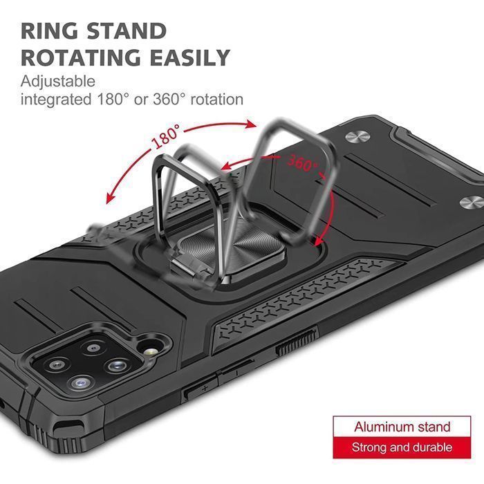Armor Ringstand Case Black Samsung Galaxy M32 ΘΗΚΕΣ OEM Armor Ringstand Case Black Samsung Galaxy M32 - Image 5