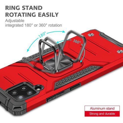 Alternative view of Armor Ringstand Case Red Xiaomi Poco X5 5G
