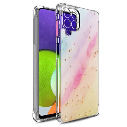 Royal Marble Silicone Case Sunny Pink Samsung Galaxy M32 ΘΗΚΕΣ OEM Royal Marble Silicone Case Sunny Pink Samsung Galaxy M32