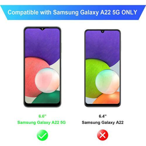 Alternative view of Glossy Marble Emerald Case Samsung Galaxy A22 4G