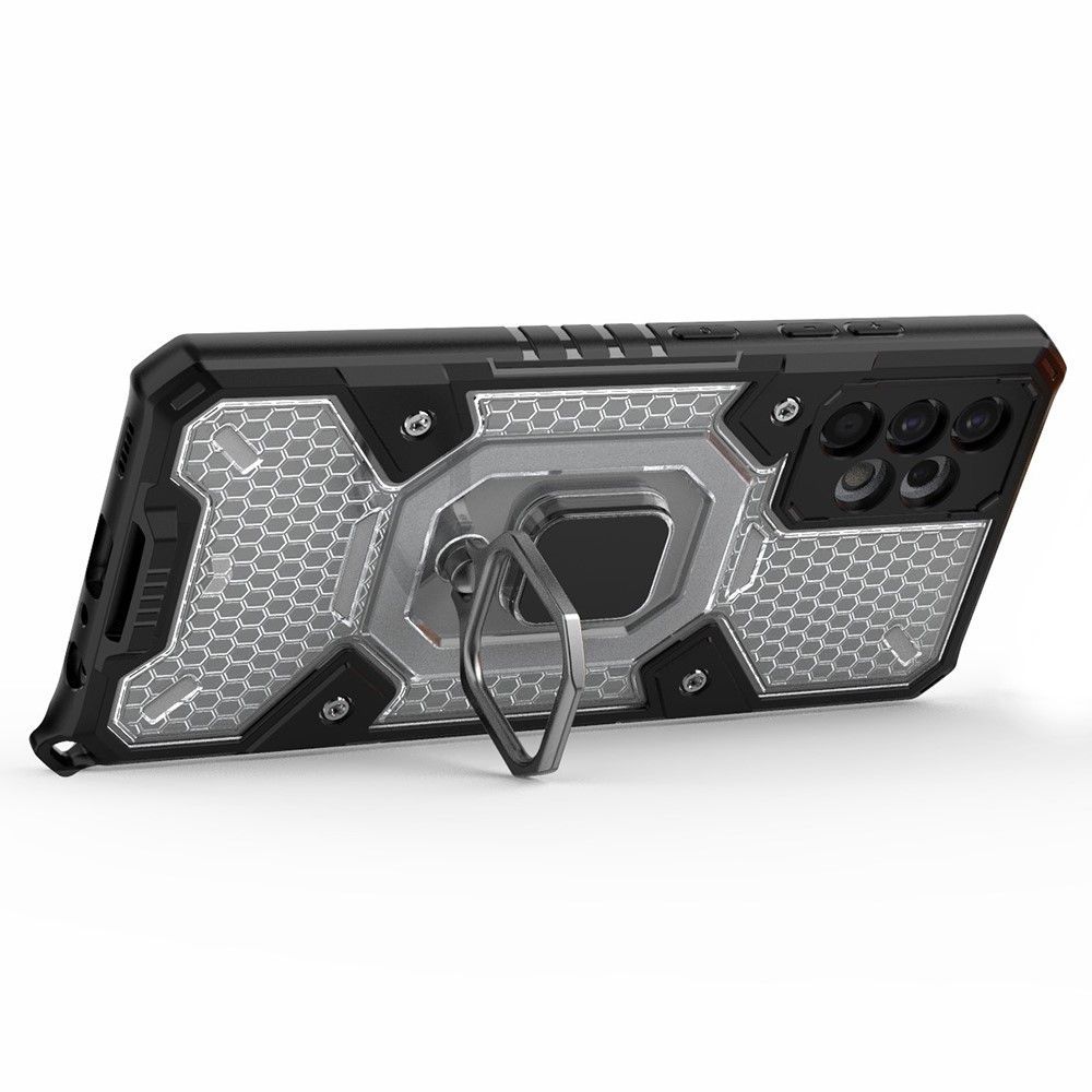 Armor Honeycomb CamShield Case Clear Black Samsung Galaxy A32 4G ΘΗΚΕΣ OEM Armor Honeycomb CamShield Case Clear Black Samsung Galaxy A32 4G - Image 2