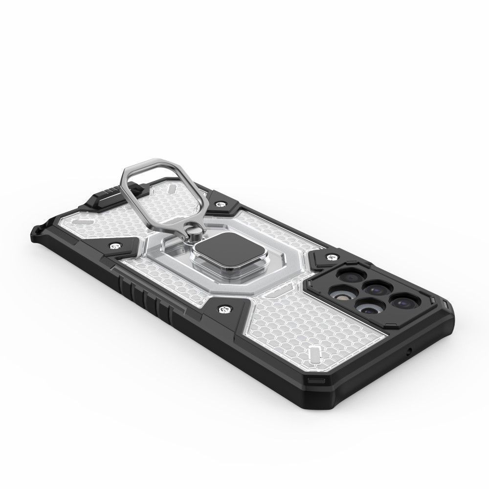 Armor Honeycomb CamShield Case Clear Black Samsung Galaxy A32 4G ΘΗΚΕΣ OEM Armor Honeycomb CamShield Case Clear Black Samsung Galaxy A32 4G - Image 3