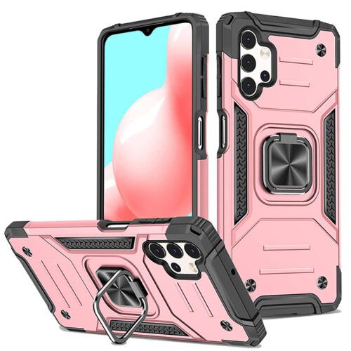 Armor Ringstand Case Rose Samsung Galaxy A32 4G ΘΗΚΕΣ OEM Armor Ringstand Case Rose Samsung Galaxy A32 4G