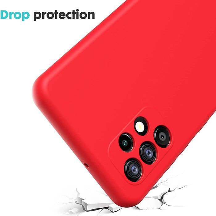 Rubber Silk Case Red Samsung Galaxy A32 5G ΘΗΚΕΣ OEM Rubber Silk Case Red Samsung Galaxy A32 5G - Image 3