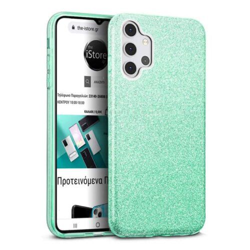 Hybrid Strass Green Case Samsung Galaxy A32 4G ΘΗΚΕΣ OEM Hybrid Strass Green Case Samsung Galaxy A32 4G