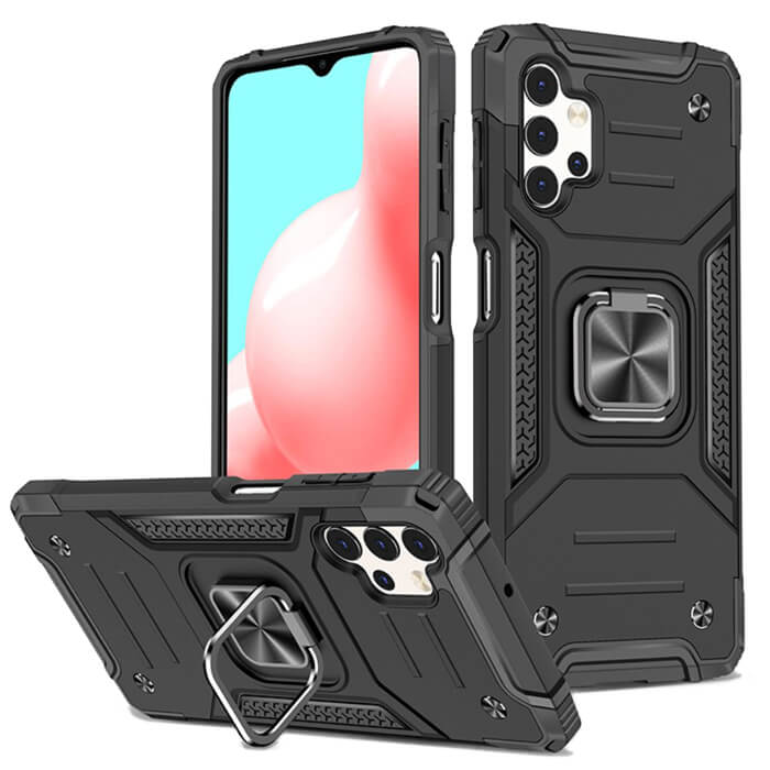 Armor Ringstand Case Black Samsung Galaxy A32 4G ΘΗΚΕΣ OEM Armor Ringstand Case Black Samsung Galaxy A32 4G