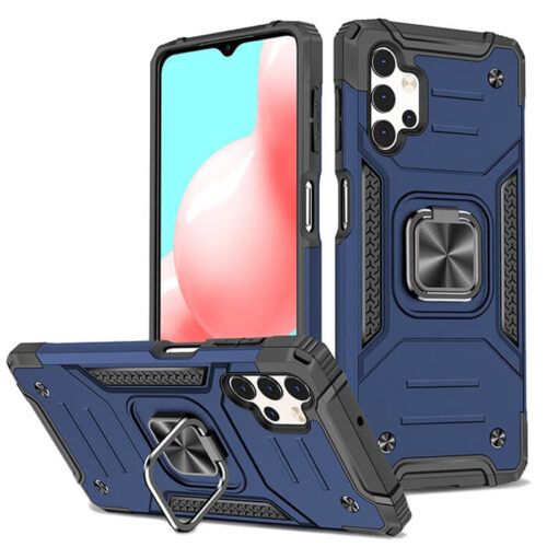 Armor Ringstand Case Blue Samsung Galaxy A32 4G ΘΗΚΕΣ OEM Armor Ringstand Case Blue Samsung Galaxy A32 4G