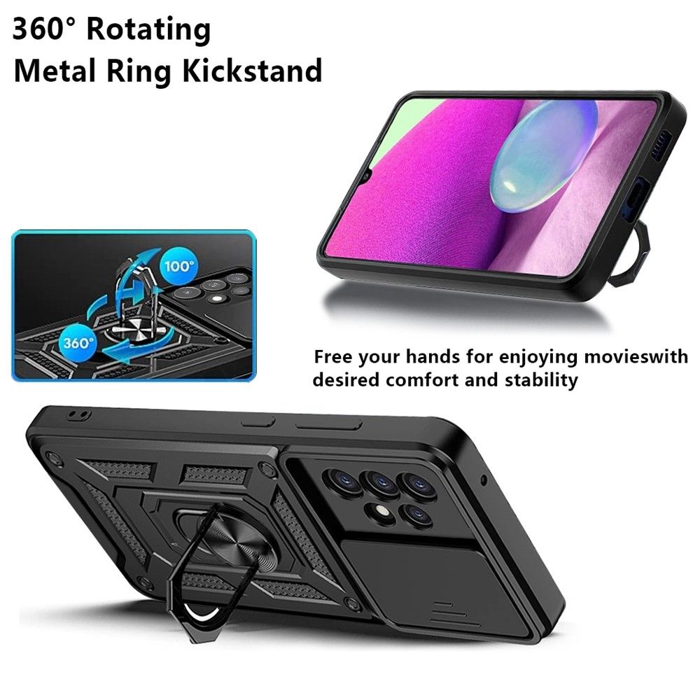 Combo Kickstand Slide Camera Case Red Samsung Galaxy A33 5G ΘΗΚΕΣ OEM Combo Kickstand Slide Camera Case Red Samsung Galaxy A33 5G - Image 8