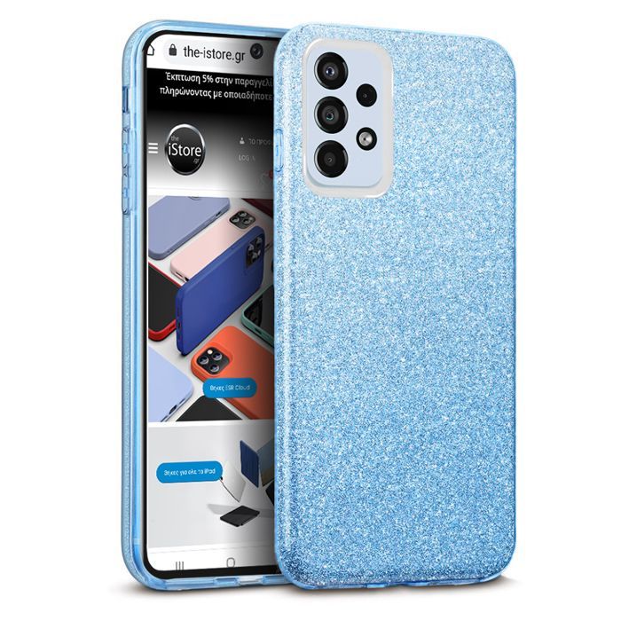 Hybrid Strass Blue Case Samsung Galaxy A33 5G ΘΗΚΕΣ OEM Hybrid Strass Blue Case Samsung Galaxy A33 5G