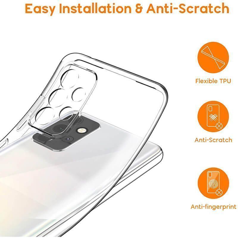 Orso Crystal Gel Case Samsung Galaxy A23 4G/5G ΘΗΚΕΣ OEM Orso Crystal Gel Case Samsung Galaxy A23 4G/5G - Image 2