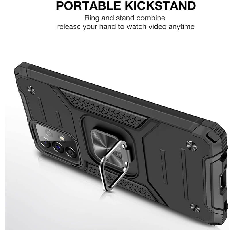 Armor Ringstand Case Black Xiaomi Redmi Note 11/11s ΘΗΚΕΣ OEM Armor Ringstand Case Black Xiaomi Redmi Note 11/11s - Image 3