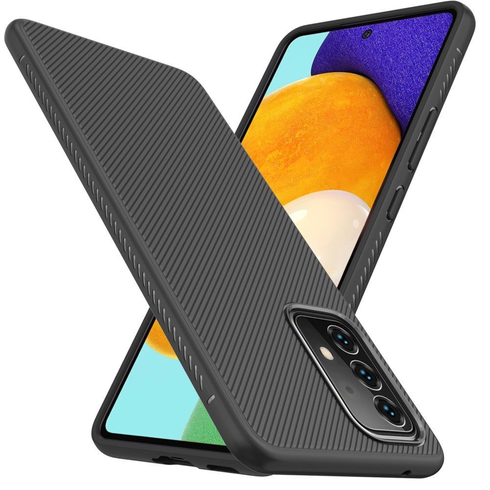 LENUO Twill Texture Black Case Samsung Galaxy A53 5G ΘΗΚΕΣ OEM LENUO Twill Texture Black Case Samsung Galaxy A53 5G