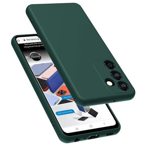 Θήκη Rubber Silk Green Samsung Galaxy A54