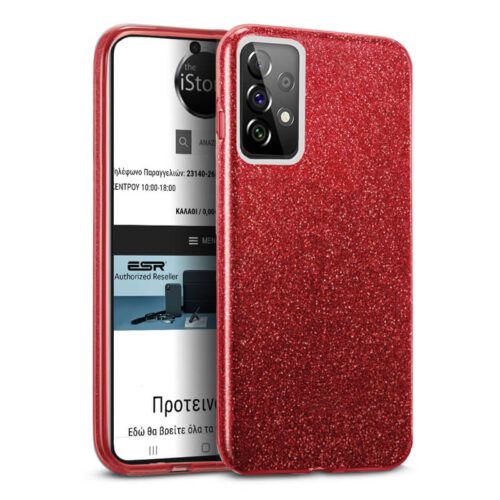 Hybrid Strass Red Case Samsung Galaxy A53 5G ΘΗΚΕΣ OEM Hybrid Strass Red Case Samsung Galaxy A53 5G