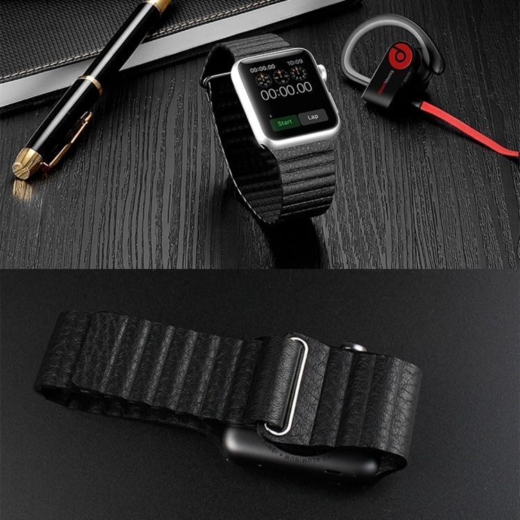 PU Magnetic Loop Grey για Apple Watch 38/40/41/42mm Series 10 2024 APPLE WATCH OEM PU Magnetic Loop Grey για Apple Watch 38/40/41/42mm Series 10 2024 - Image 3